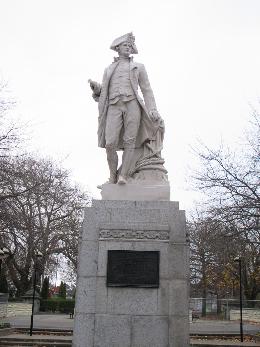 Christchurch, Captain Cook