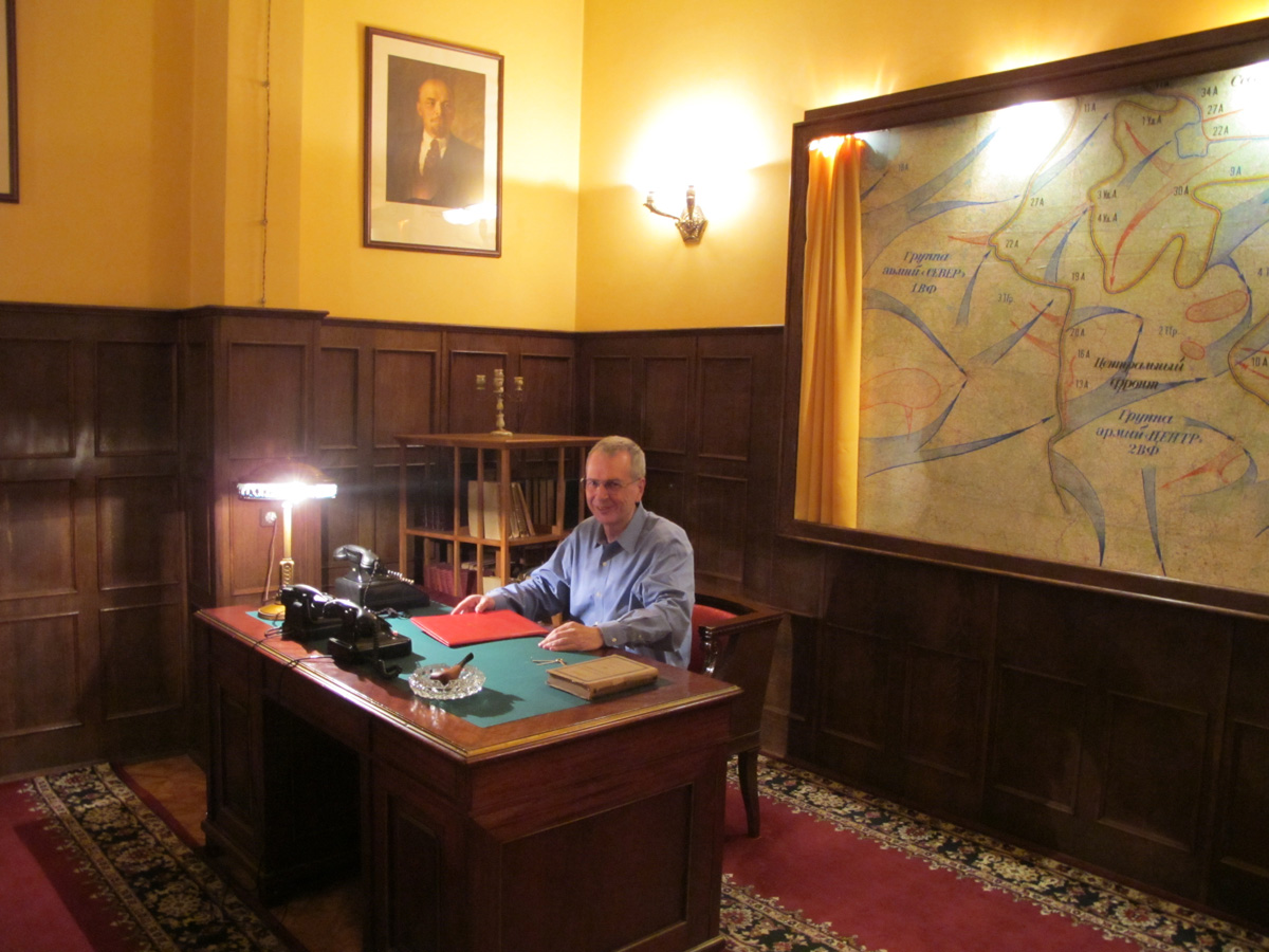 Moscow: Stalin Bunker, Scotsman at Stalin