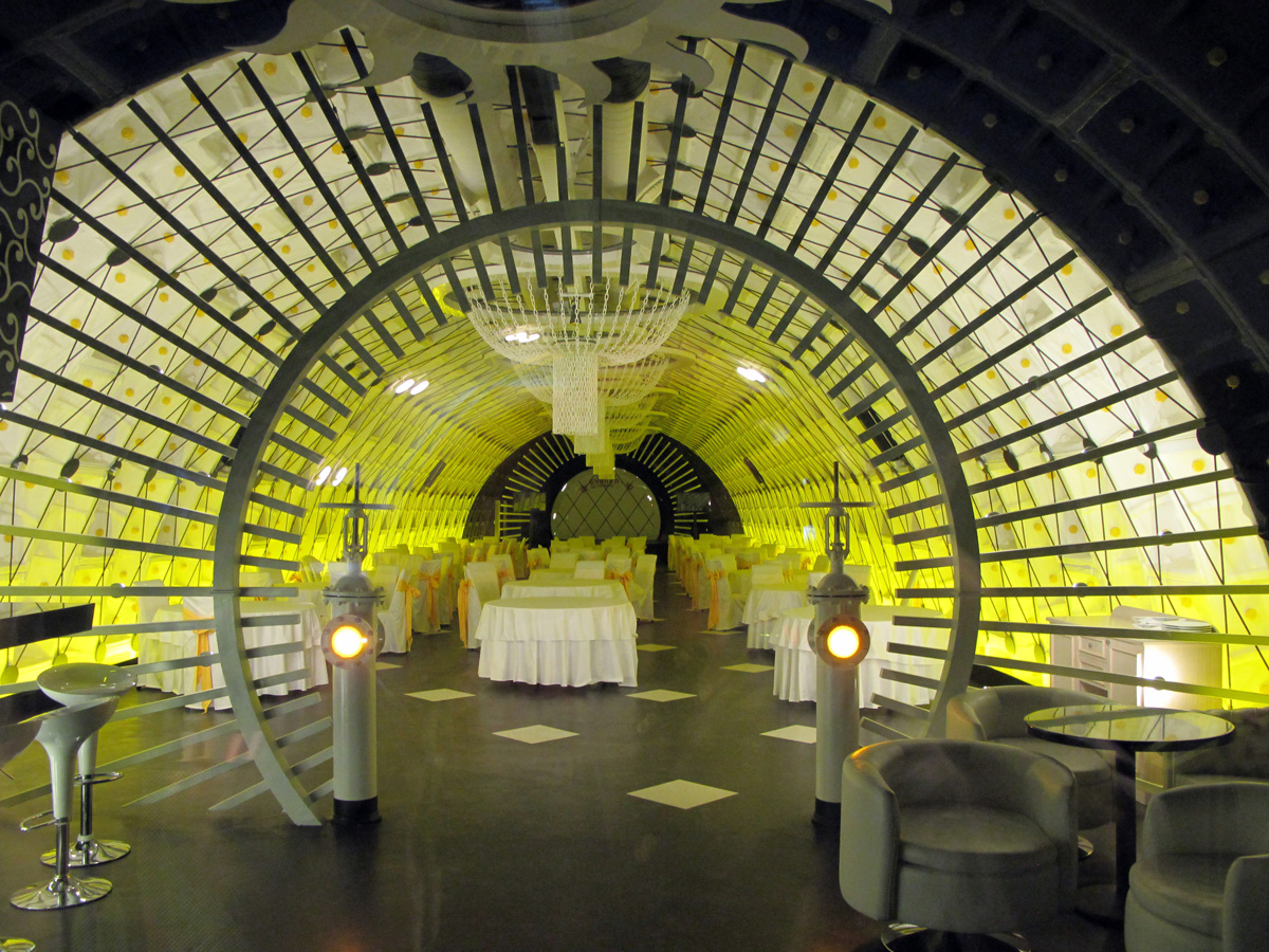 Moscow: Bunker 42, Modern Special Events Restaurant