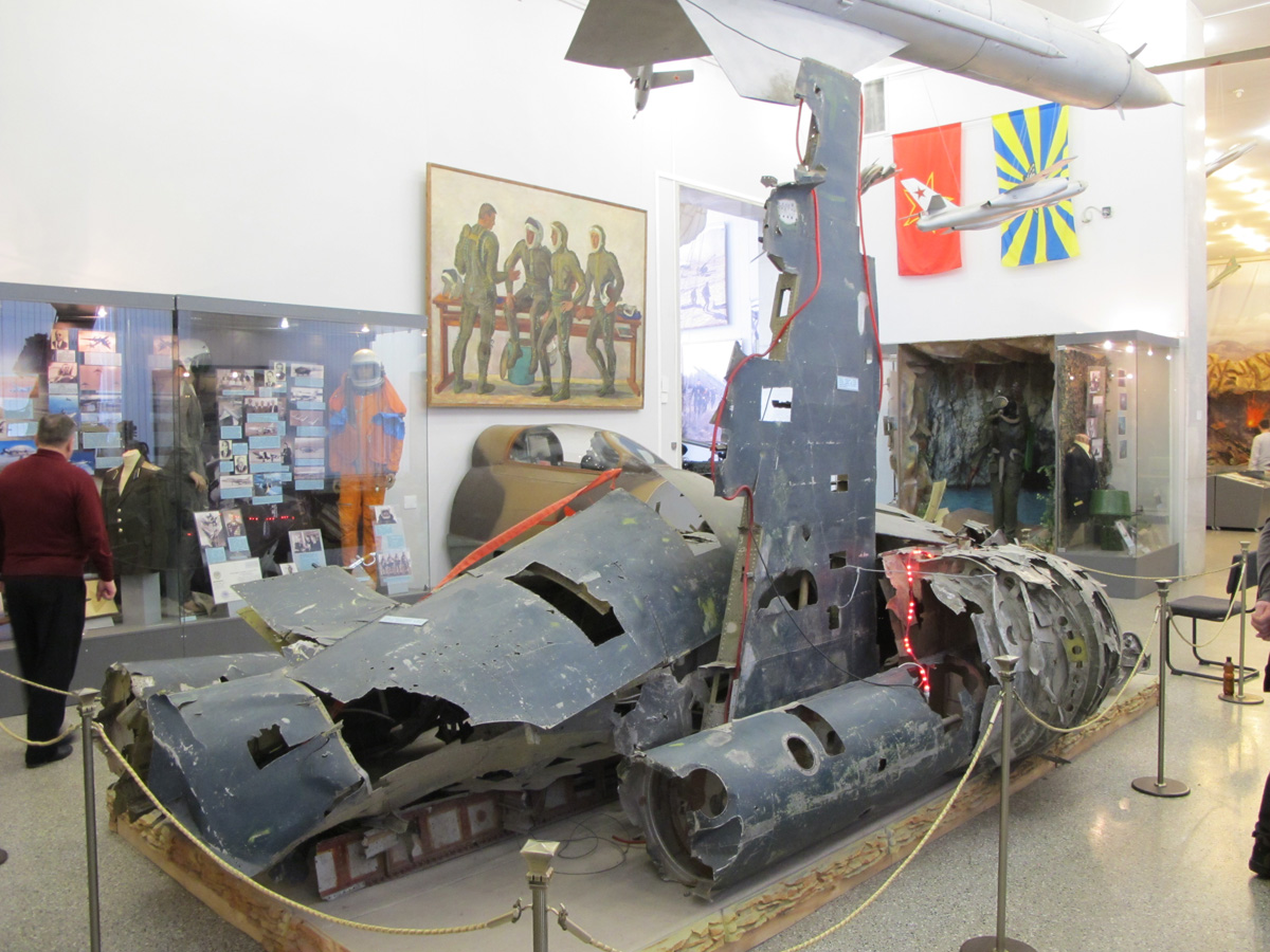 Moscow: Central Museum of the Armed Forces, Gary Powers