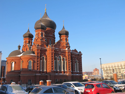 Upsensky Church, outside Kremlin, Tula, Moscow Area 2013
