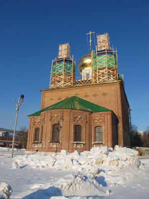 Church inside Tula Kremlin, Moscow Area 2013
