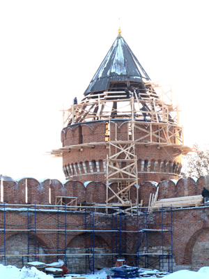 Tower under Restoration, Tula, Moscow Area 2013