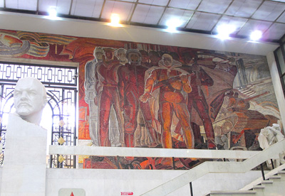 Entrance Mosaic (Right), Moscow: Central Museum of the Armed Forces, Moscow Area 2013