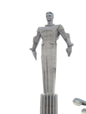 Gagarin Statue, Moscow, Moscow Area 2013