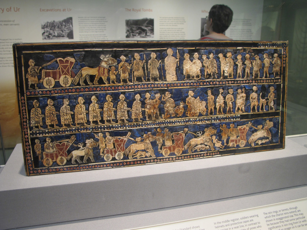 British Museum, "Royal Standard of Ur" ~ 2550 BC