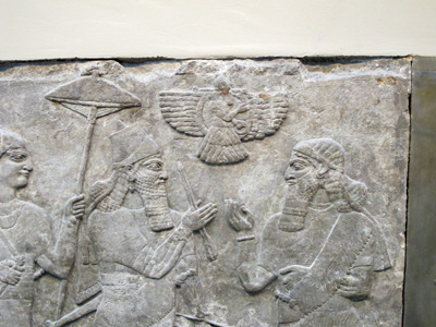 Assyrian Frieze: The King, British Museum, UK 2013