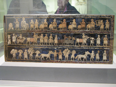 "Royal Standard of Ur" ~ 2550 BC, British Museum, UK 2013