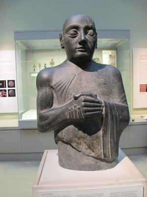 Gudea of Lagesh ~ 2130 BC, British Museum, UK 2013