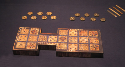 The "Royal Game of Ur", British Museum, UK 2013