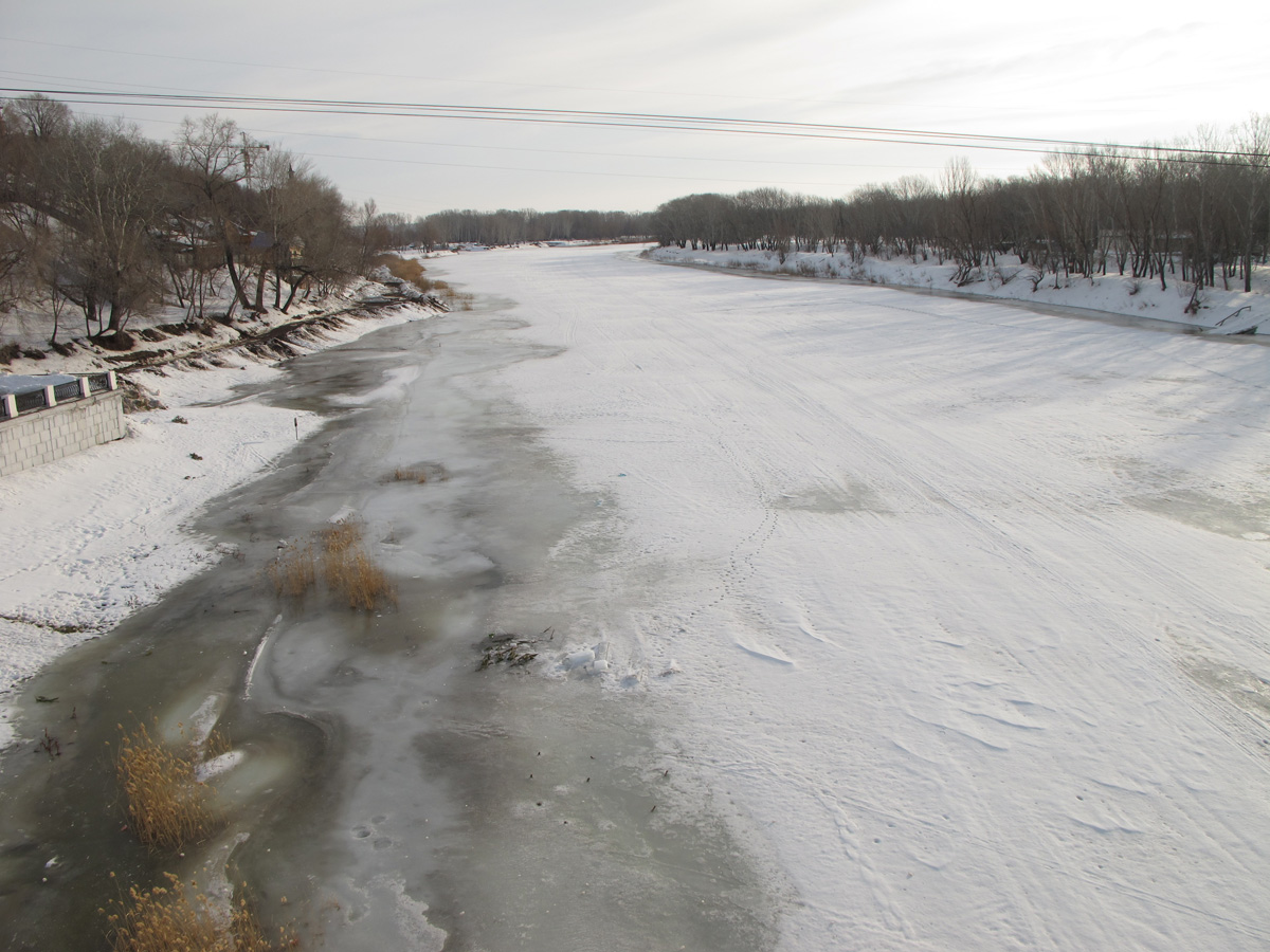 Orenburg, Ural River at Orenburg