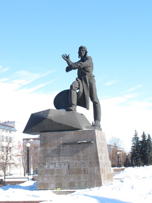 Tank Commander Monument., Chelyabinsk, Ural Cities 2013