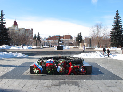 WWII Eternal Flame, Chelyabinsk, Ural Cities 2013