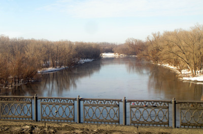 Ural River at Orsk, Ural Cities 2013
