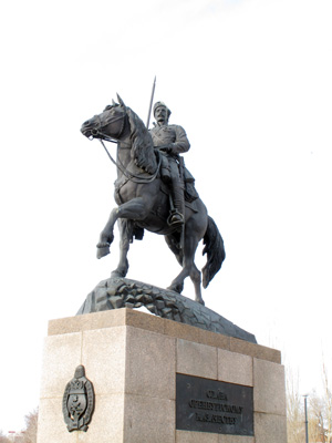 Oremburg Cossack Monument, Orenburg, Ural Cities 2013