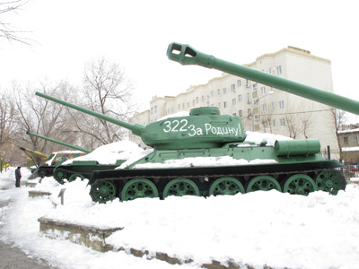 Victorious Tanks, Orenburg, Ural Cities 2013