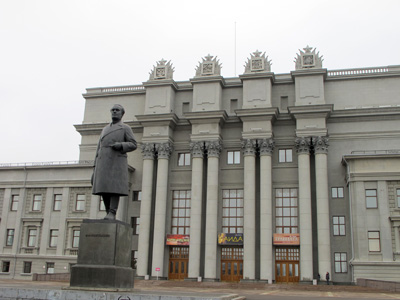 Kuybyshev Statue, Samara, 2013 Volga Cities