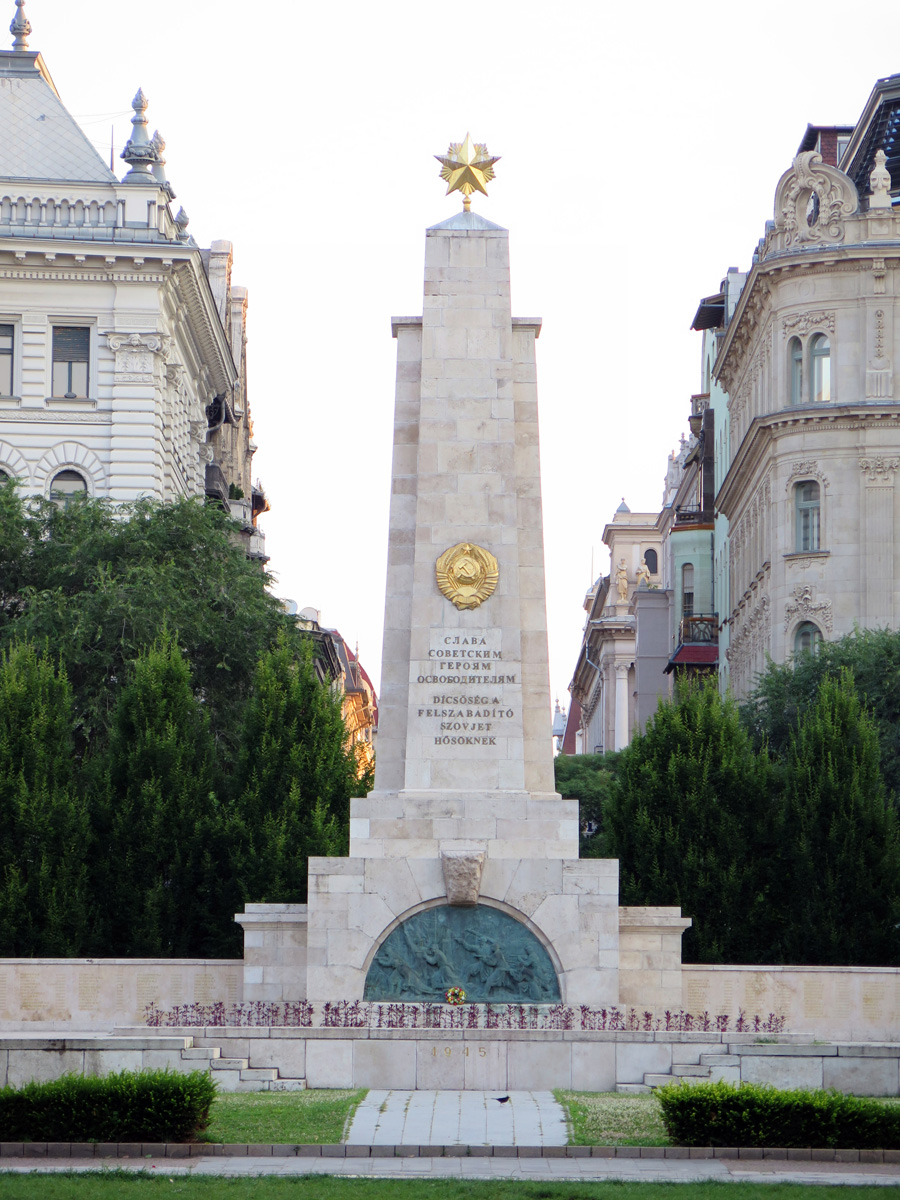 Budapest 2014, Soviet WWII Obelisk