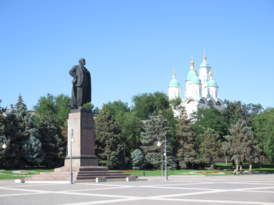 Lenin at Astrakhan Kremlin, Russia 2014 (2)