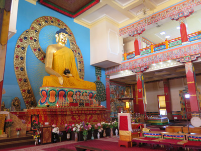 Golden Temple: Giant Buddha, Elista, Russia 2014 (2)