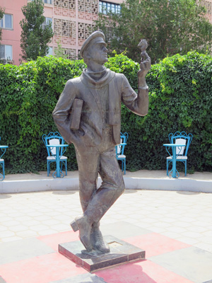 Ostap Bender Statue, Elista, Russia 2014 (2)