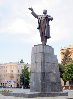Lenin in Voronezh, Russia 2014 (2)