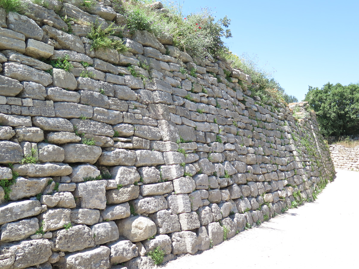 Troy, Troy VI wall