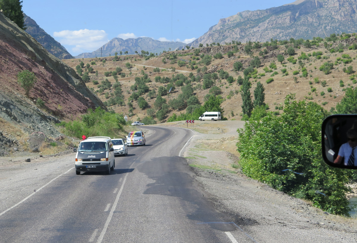 Diyarbakir, 88 miles West of Van