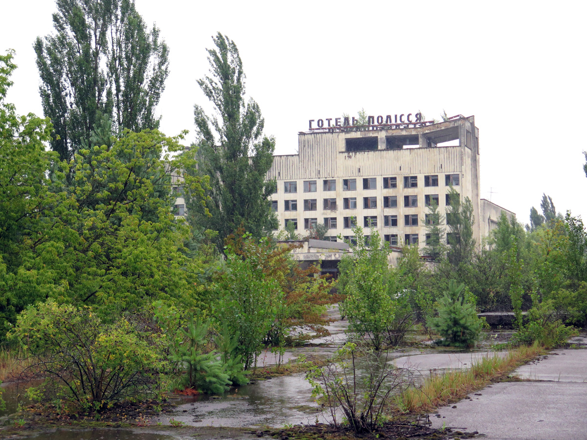 Chernobyl, Abandoned central square