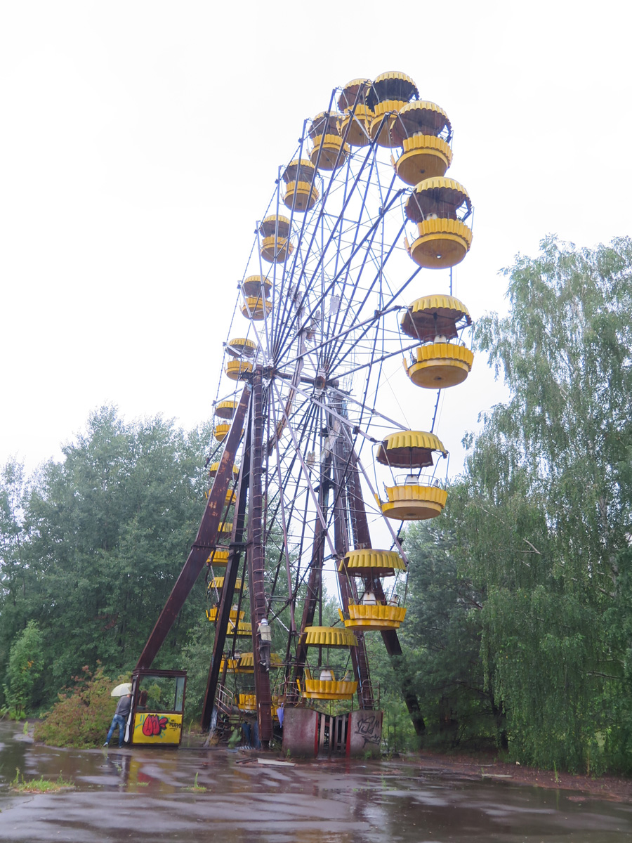 Chernobyl, Abandoned, never opened Funfair