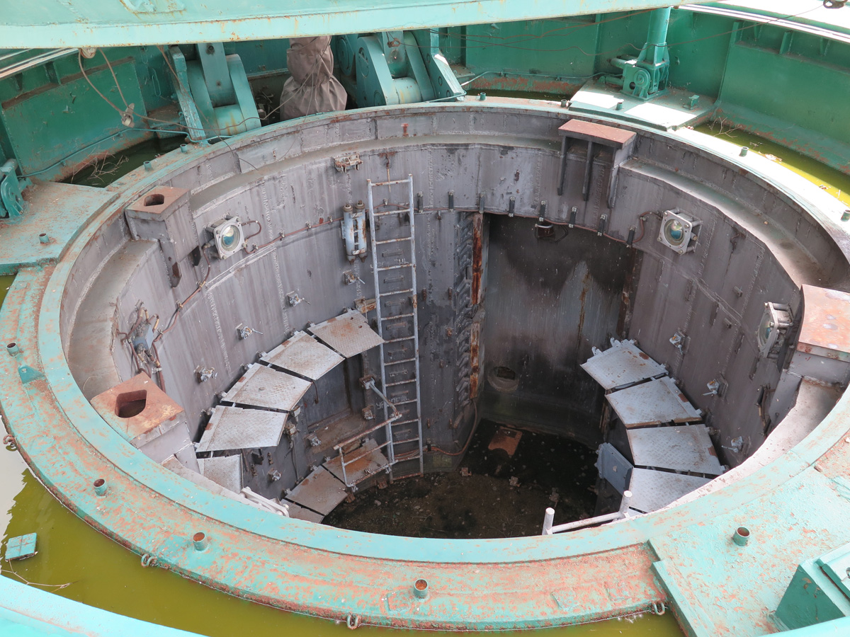 Pervomaisk, Silo (disabled and mostly filled up)