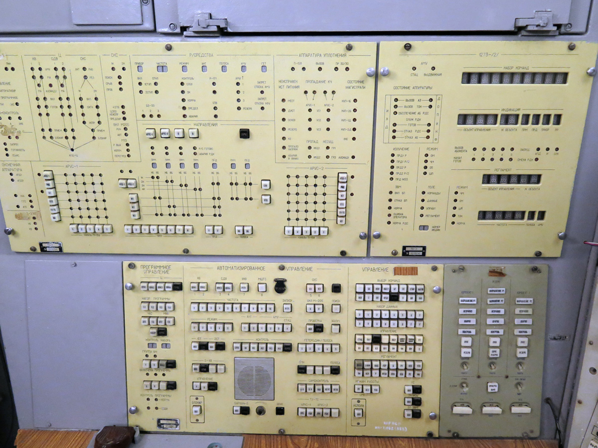 Pervomaisk, Control panels