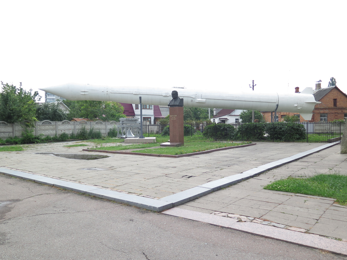 Zhytomyr, Outside the Korolov Cosmonaut Museum