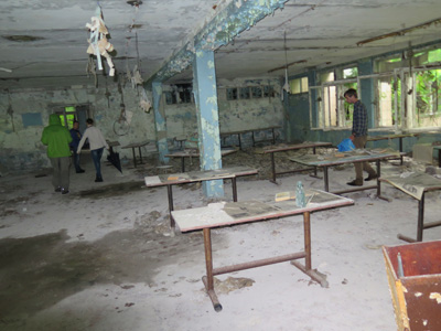 Derelict High School, Chernobyl, Ukraine 2014