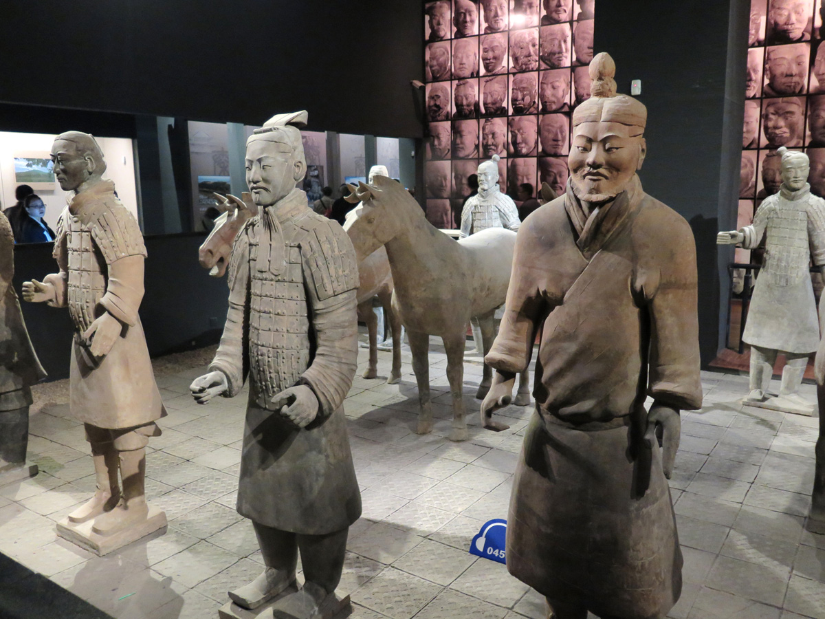 Xian, Terracotta Warrriors.  3rd c BC