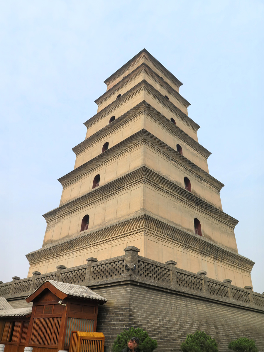 Xian, Big Wild Goose Pagoda.  7th c.