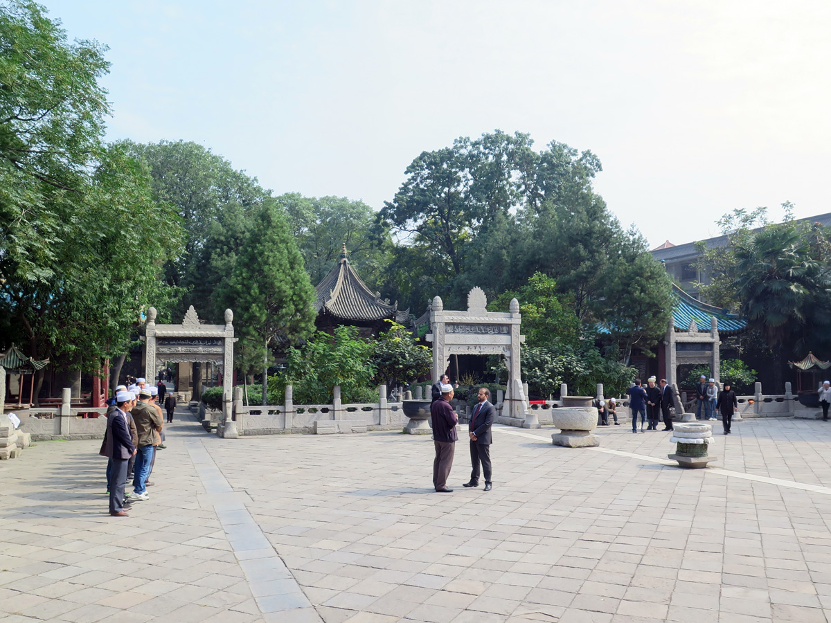 Xian, Xian Mosque Courtyard