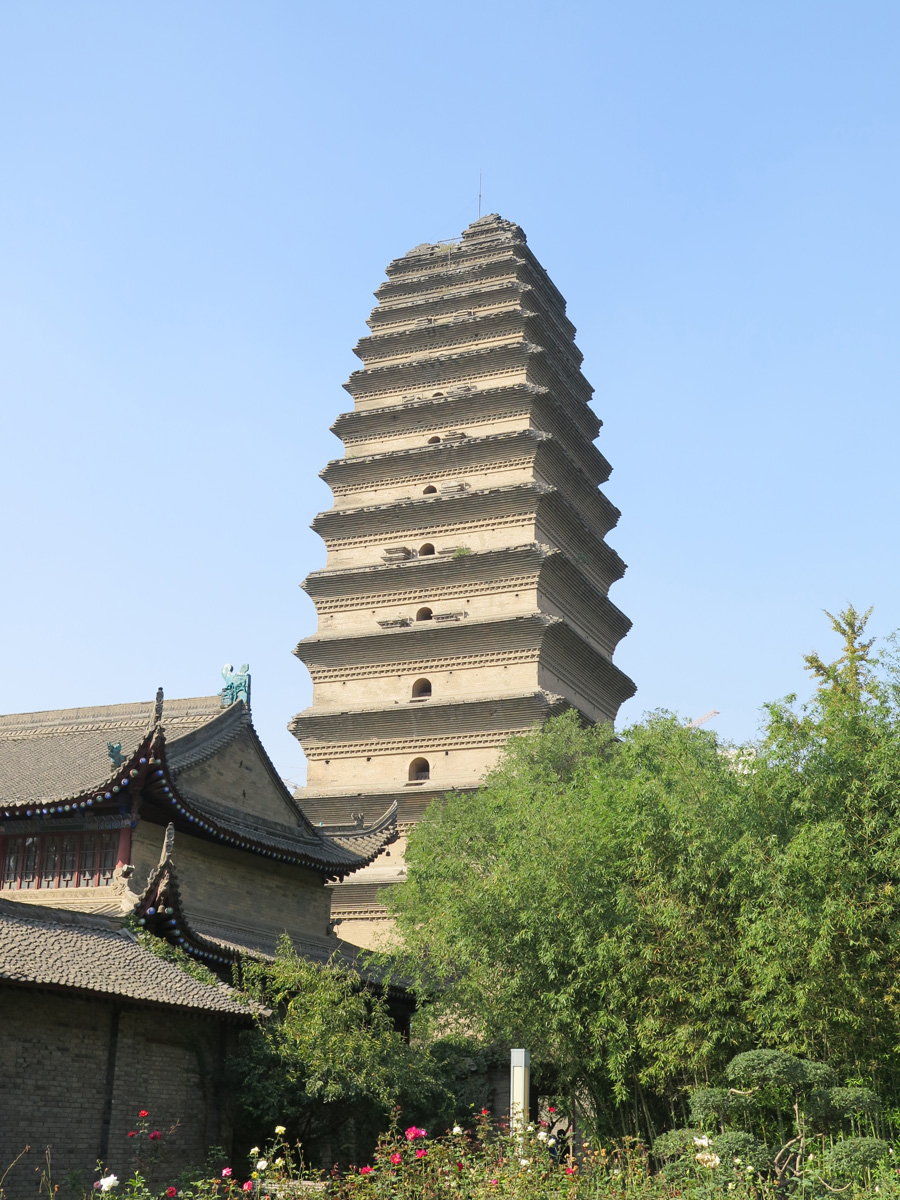 Xian, Little Wild Goose Pagoda.  8th c.