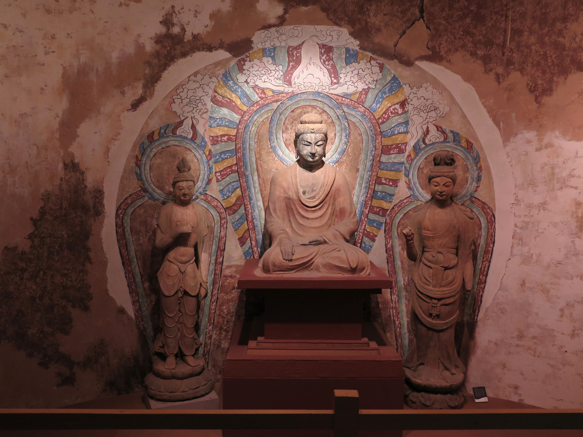 Lanzhou, Tang Buddha.  7th-10th c.