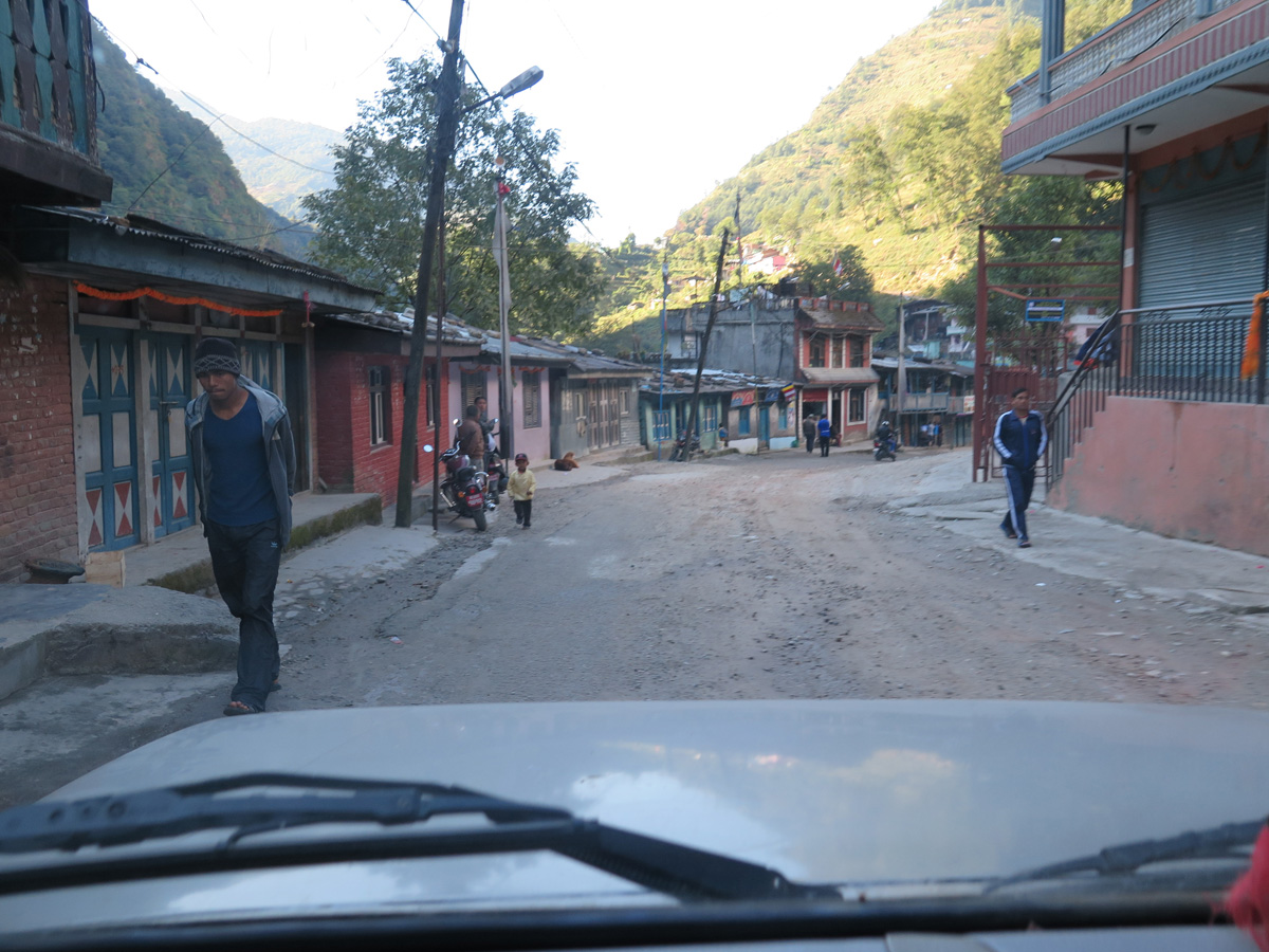 Tibet border to Kathmandu, Into Nepal...