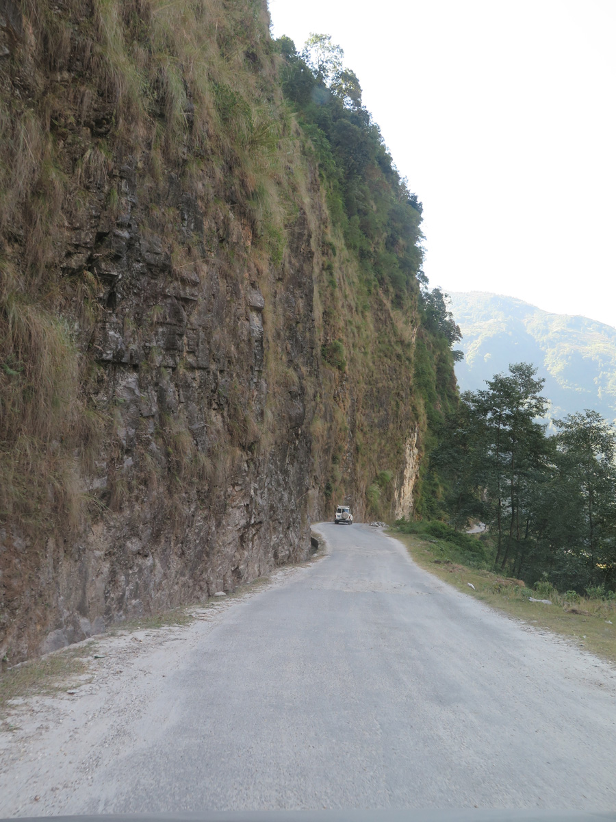 Tibet border to Kathmandu