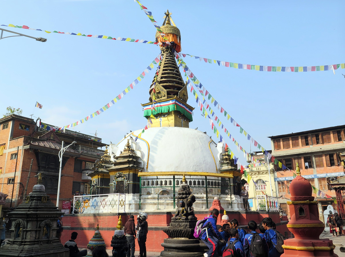 Around Kathmandu, Kathesimbhu stupa