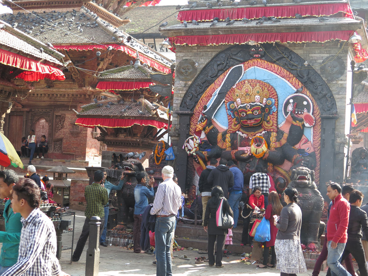 Kathmandu Durbar Square, Durbar Square: Black Bhairab