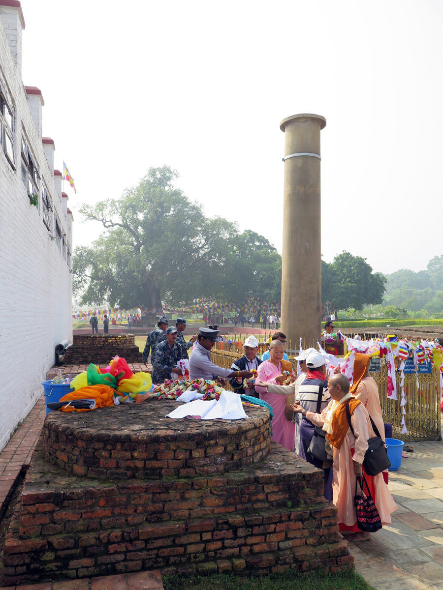 Lumbini, Asoka Pillar
