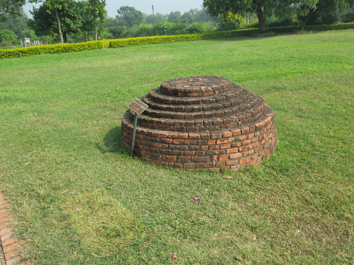 Lumbini, Ancient pillar base