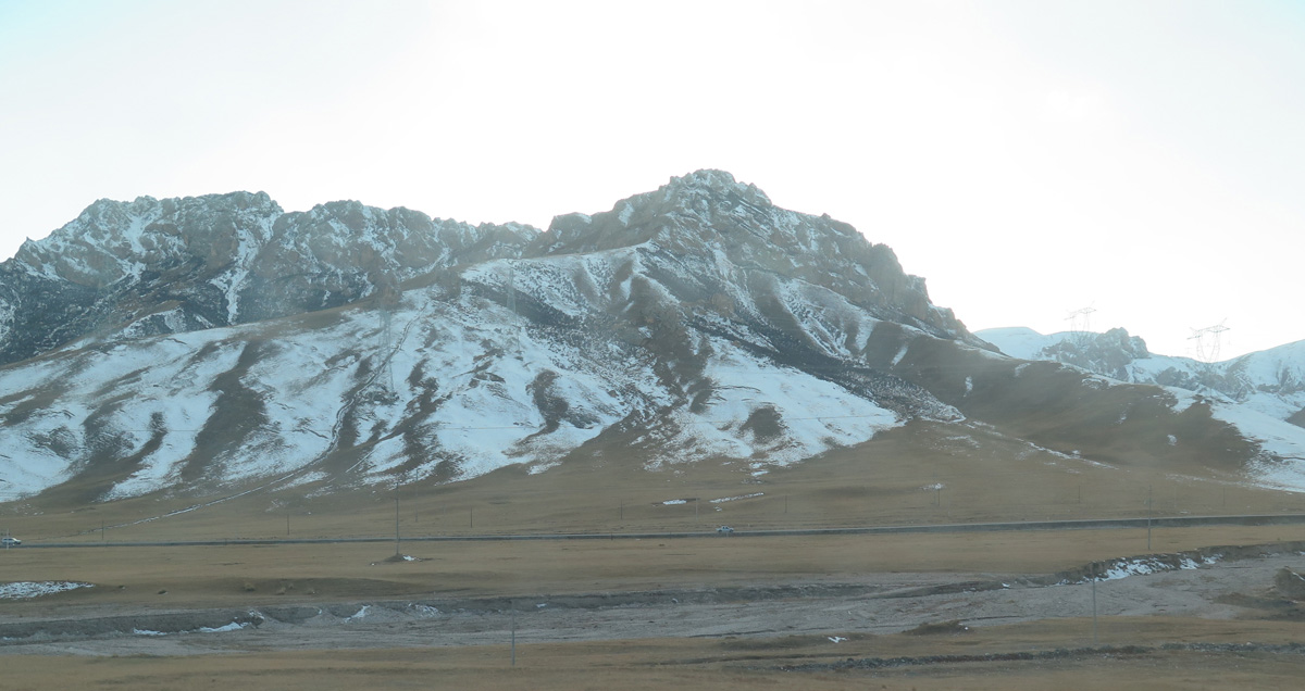 Lanzhou-Lhasa, 300 miles W of Lanzhou