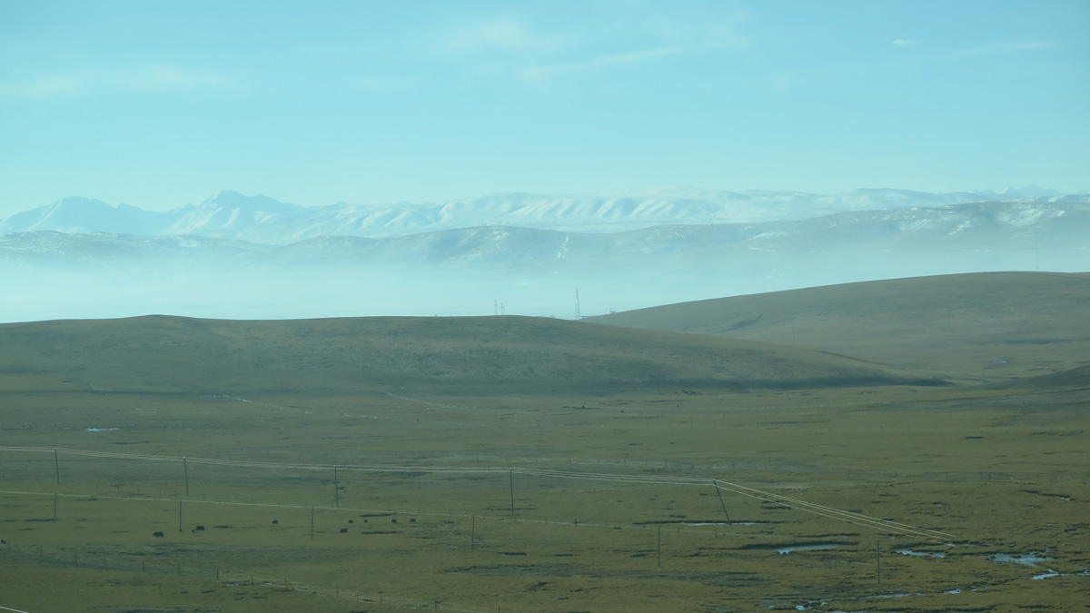 Lanzhou-Lhasa, 136 miles NE of Lhasa
