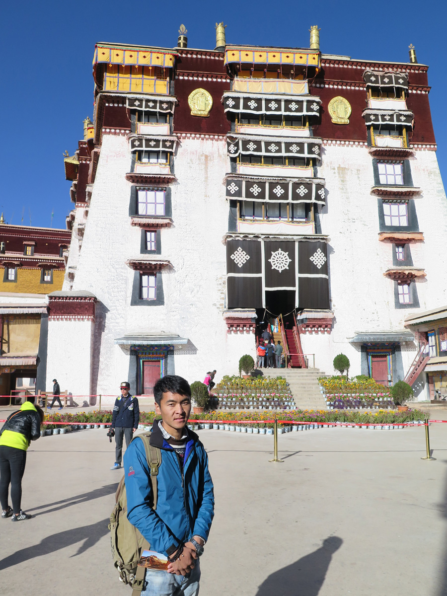 Lhasa, Tashi at Potala Palace
