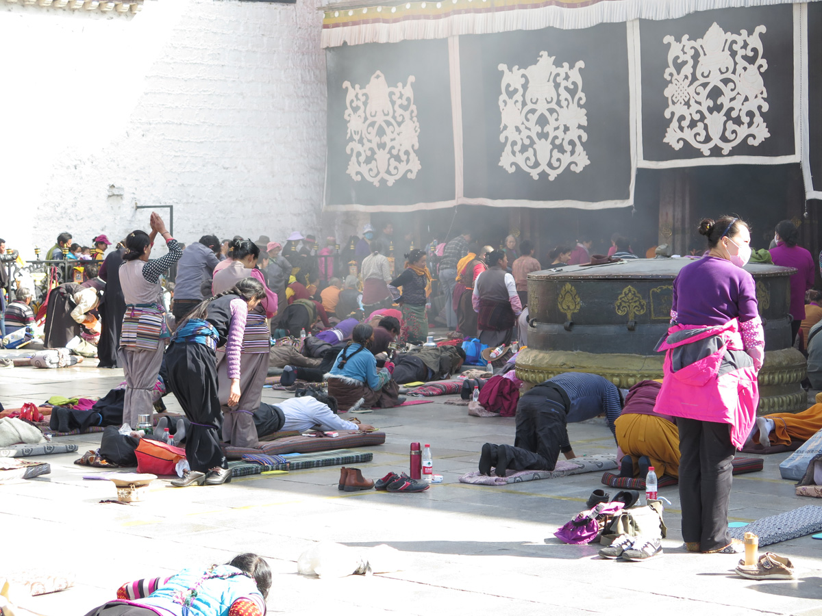 Barkhor Square and Jokhang Temple
