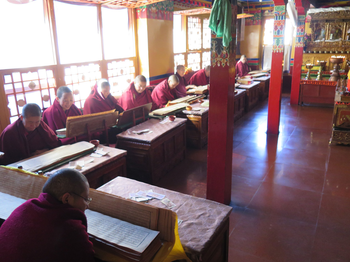 Around Lhasa, Tsamkhung Nunnery